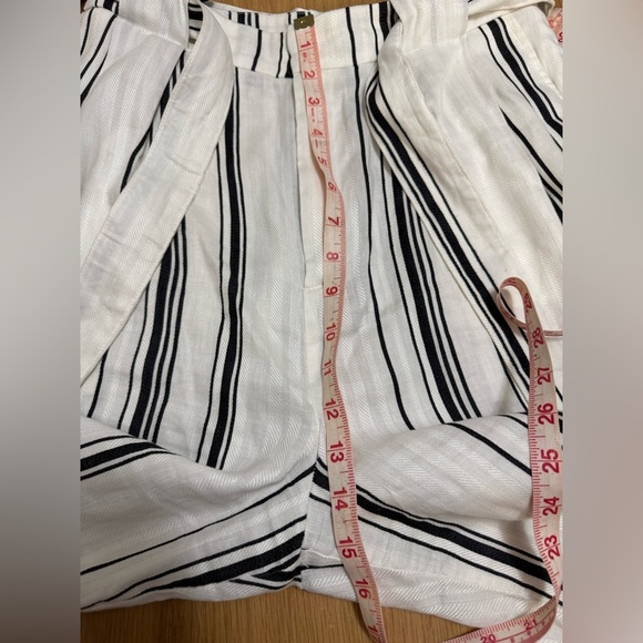 Ted Baker London Women’s Striped Tie Waist Cropped Pants Size 3 (US 8) - Picture 9 of 11